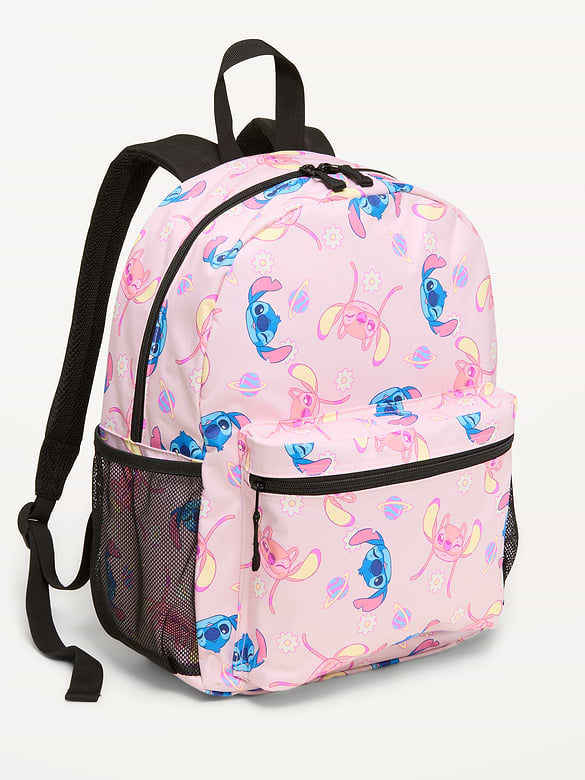 Sac à dos en toile Stitch et Angel de Disney© pour fille