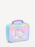 Image 1 of 2, two-way zip-top closure, canvas handle, interior has foam insulated PEVA lining, © 2026 SANRIO CO. LTD. Used Under License., Product #896292