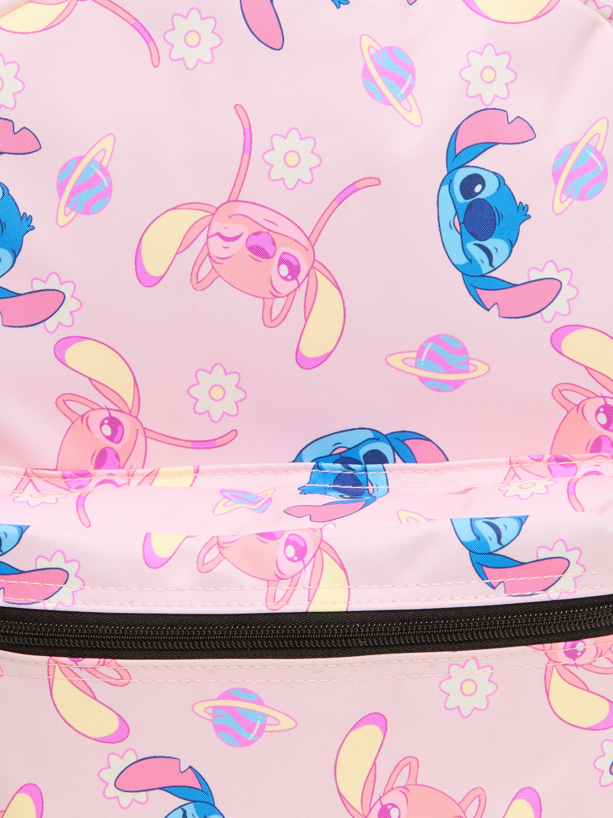 Image 2 of 2, Disney© Stitch and Angel Canvas Backpack for Girls
