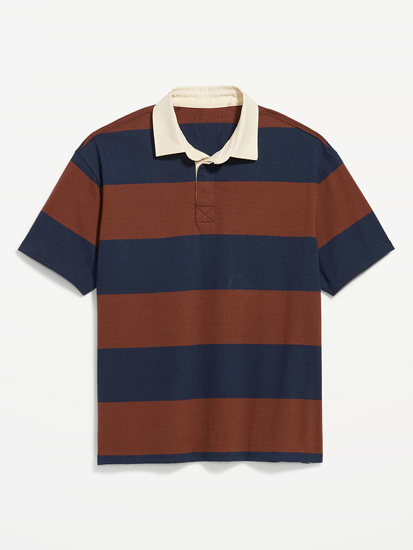 Striped Rugby Polo
