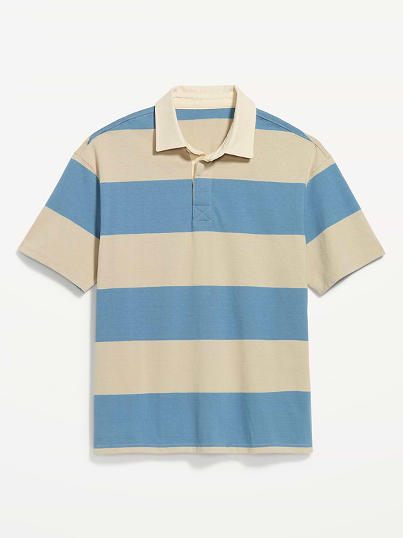 Striped Rugby Polo