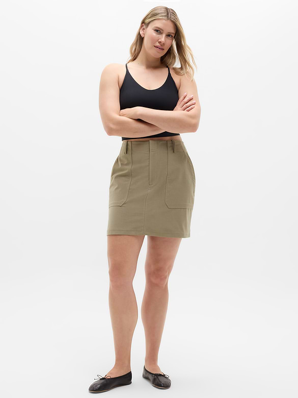 Skyline Mid Rise Skirt