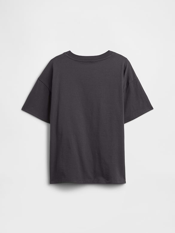 Kids Oversized Graphic T-Shirt