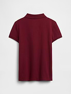 Image number 2 showing, Kids Uniform Stretch Pique Polo Shirt