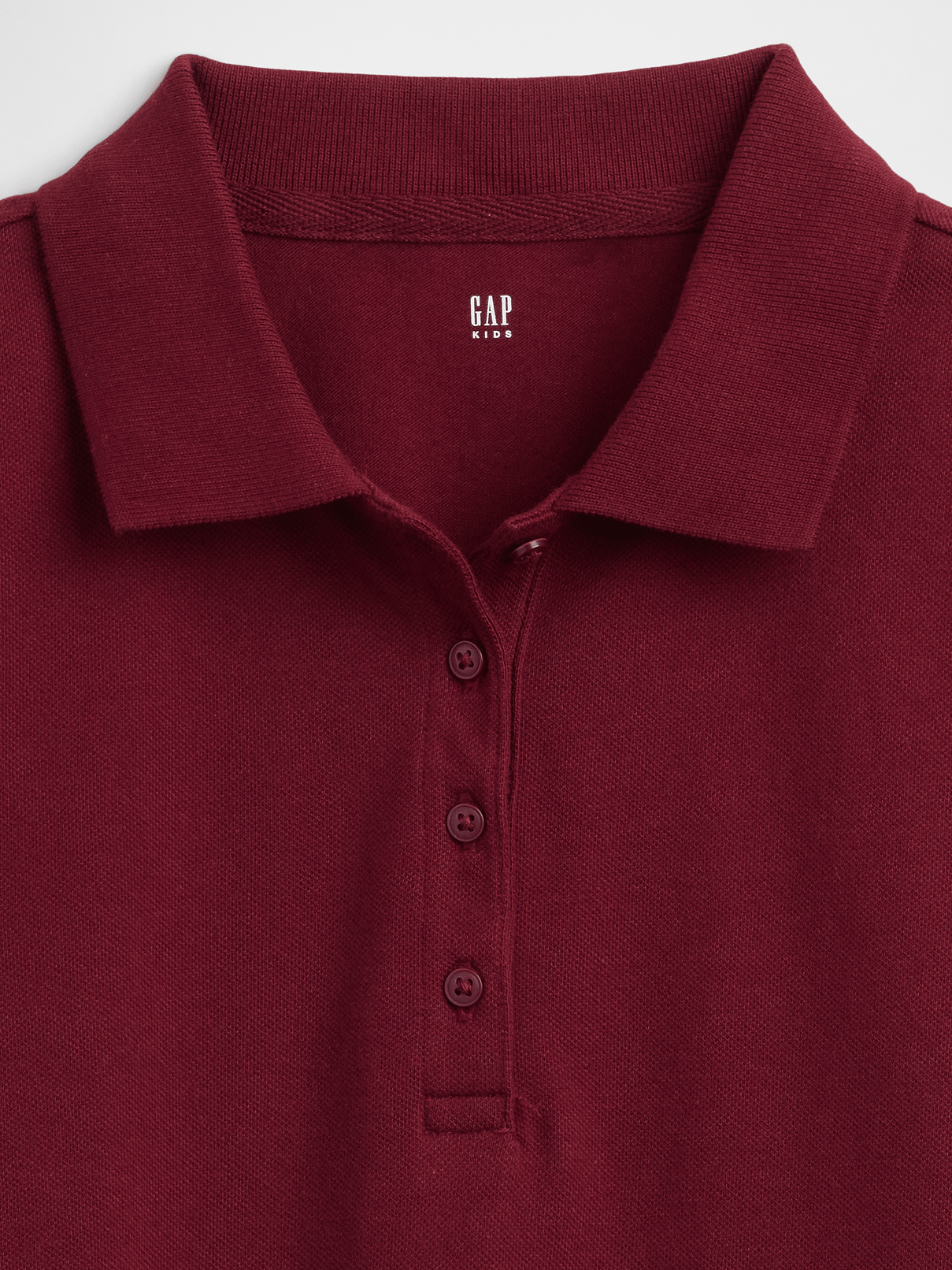 Image number 3 showing, Kids Uniform Stretch Pique Polo Shirt