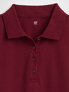 Image number 3 showing, Kids Uniform Stretch Pique Polo Shirt