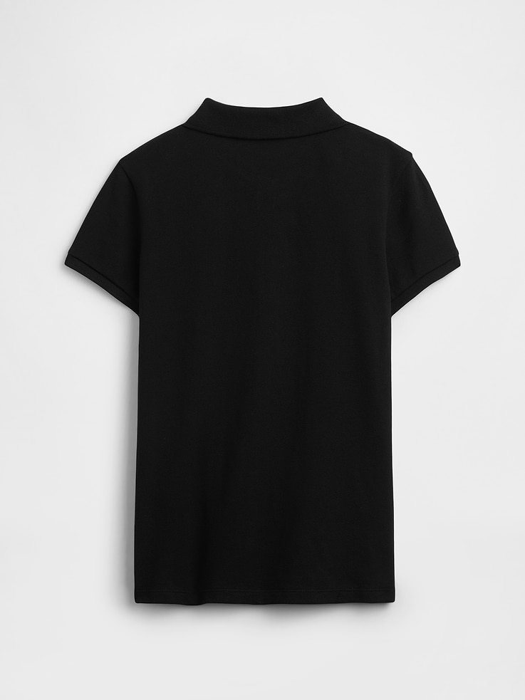 Image number 2 showing, Kids Uniform Stretch Pique Polo Shirt