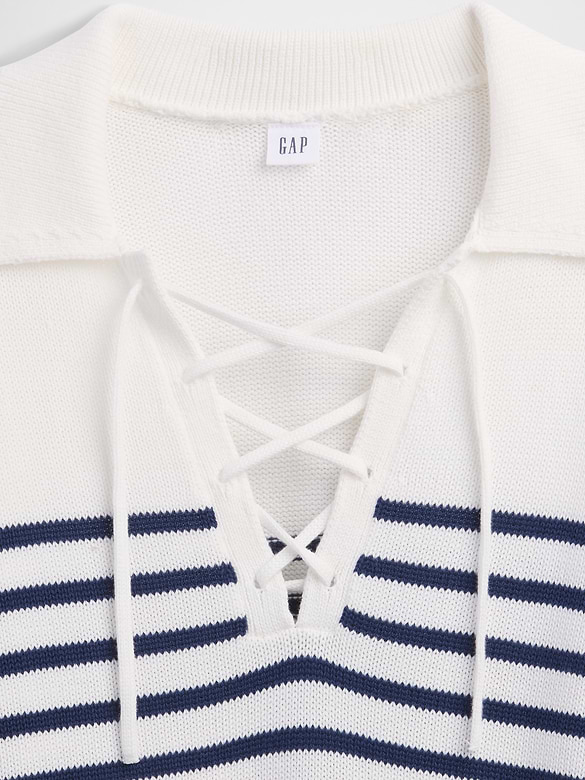 Relaxed Collared Sweater