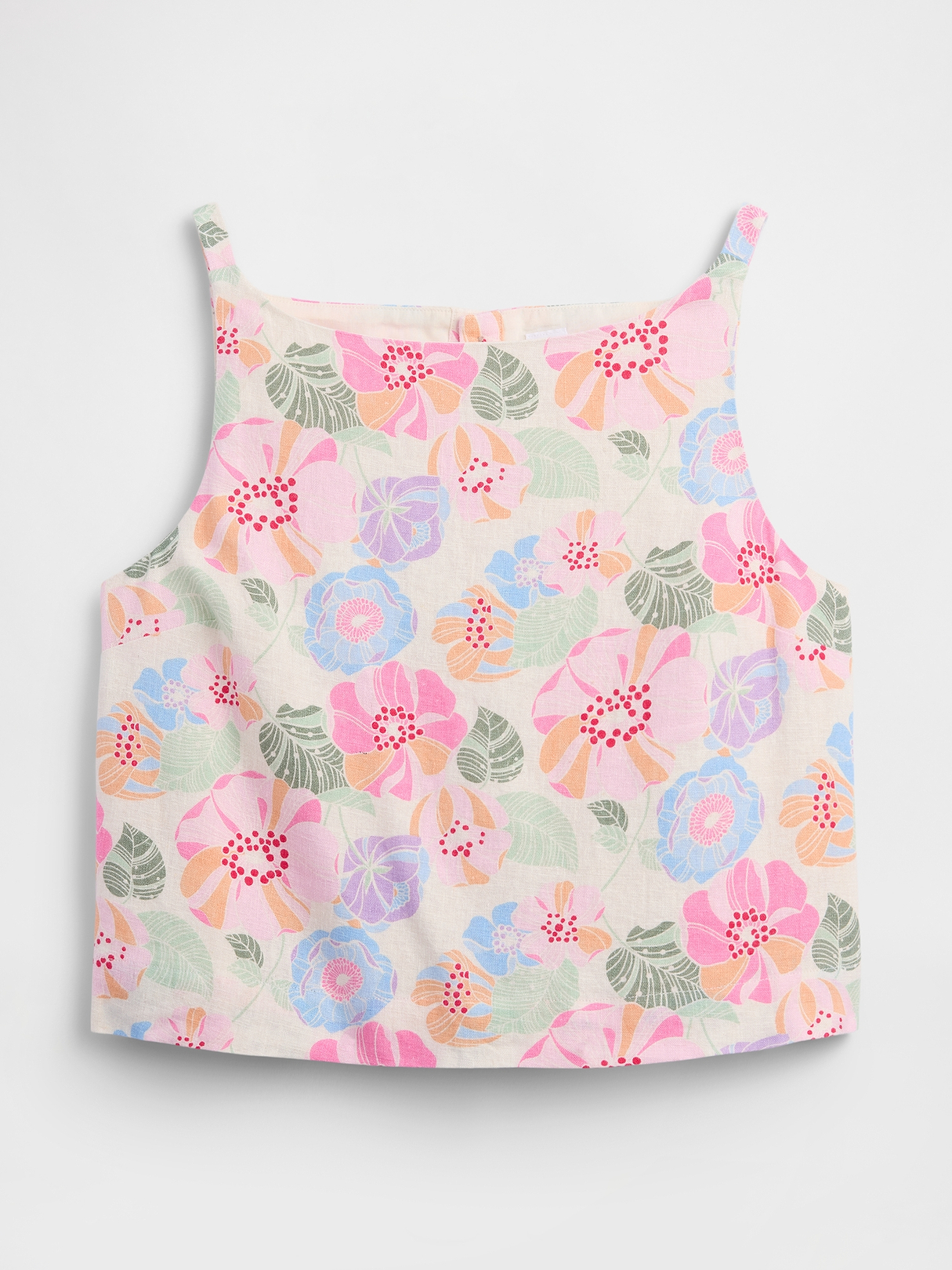 Linen-Blend Apron Top | Gap Factory