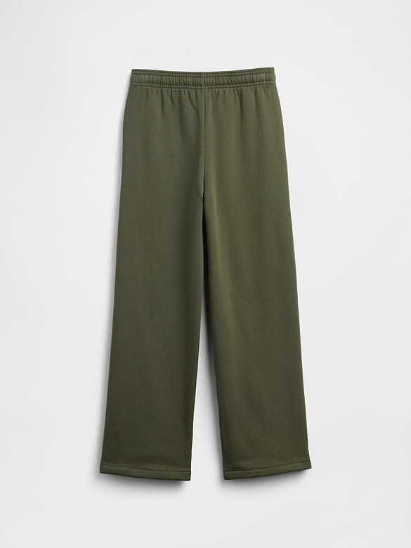 Kids Relaxed Gap Logo Straight-Leg Sweatpants