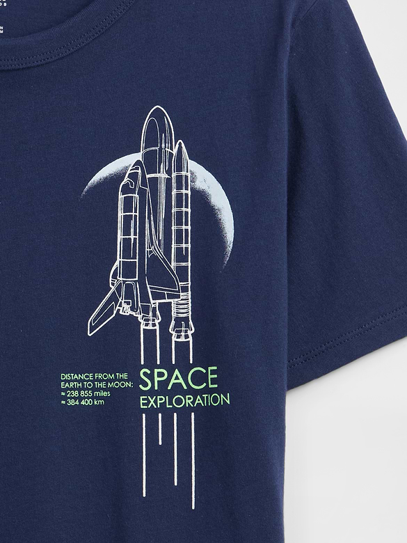 Kids Space Graphic T-Shirt