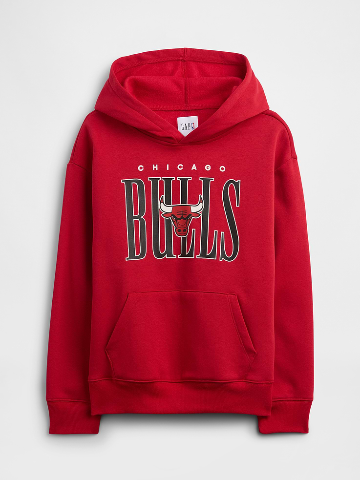 Image number 1 showing, GapKids NBA Relaxed Hoodie