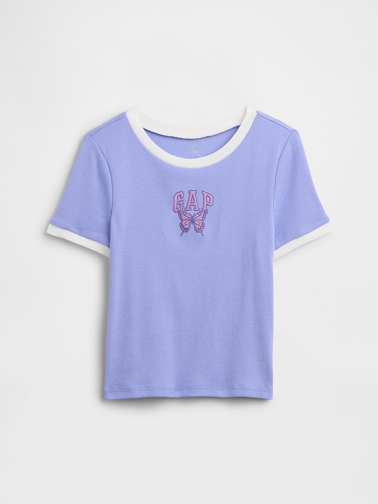Image number 1 showing, Kids Ringer Graphic T-Shirt