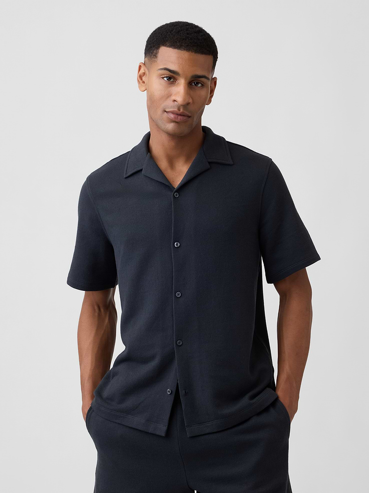 Image number 1 showing, Adult French Terry Vacay Shirt in Standard Fit
