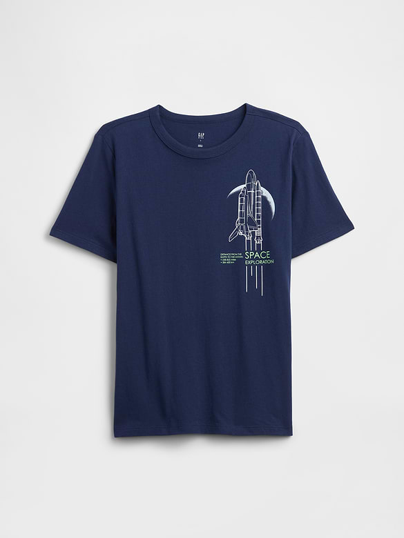 Kids Space Graphic T-Shirt