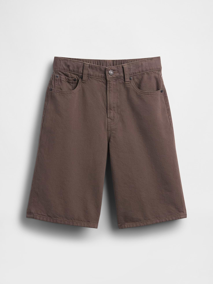 Image number 2 showing, Kids Baggy Denim Shorts