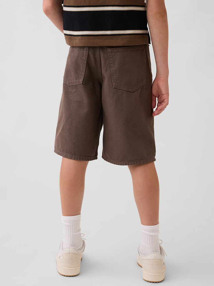 Image number 4 showing, Kids Baggy Denim Shorts
