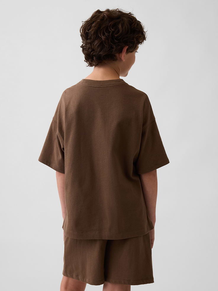 Image number 3 showing, Kids Heavyweight Oversized T-Shirt