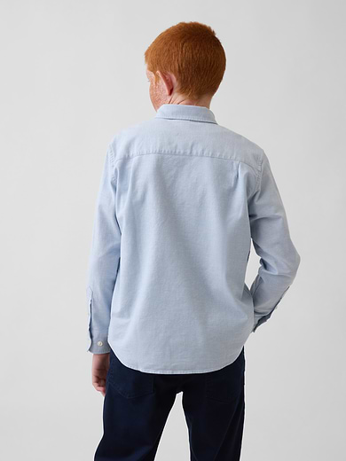 Image number 3 showing, Kids Uniform Oxford Shirt