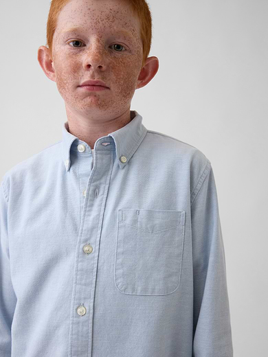 Image number 4 showing, Kids Uniform Oxford Shirt