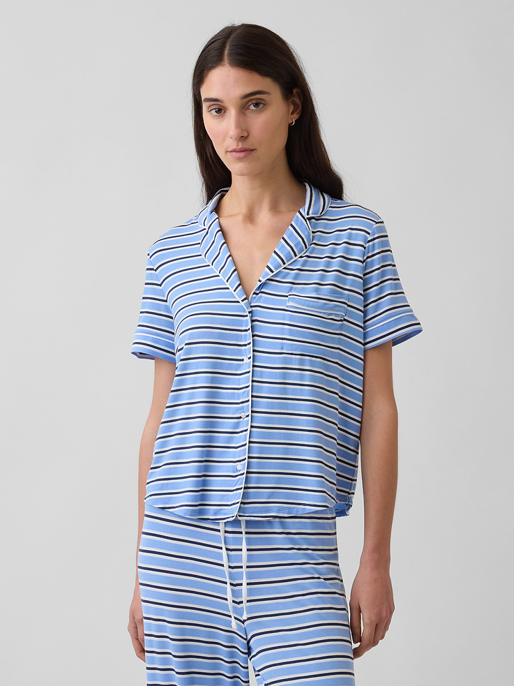 Image number 1 showing, SoftMade Modal PJ Top
