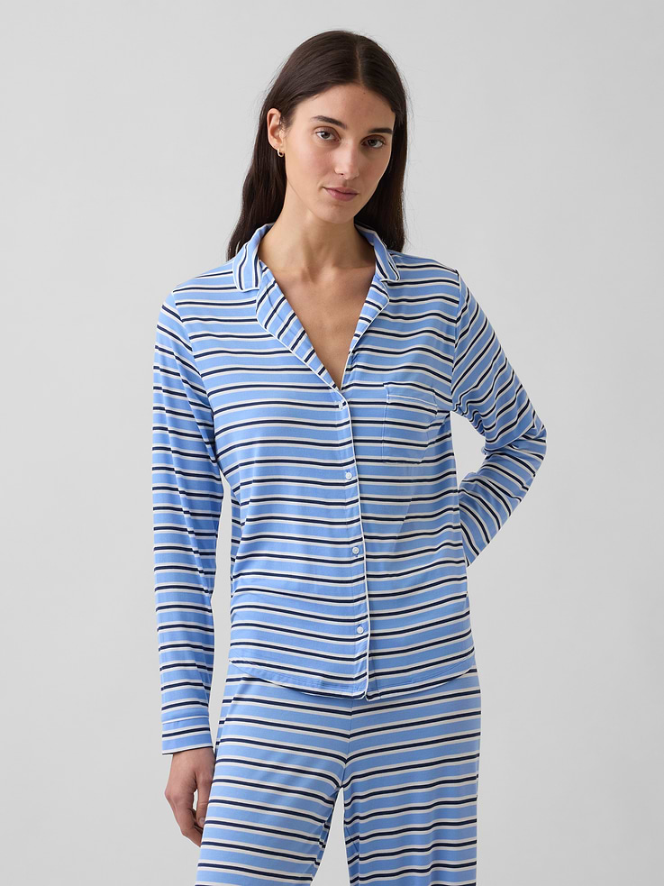 Image number 1 showing, SoftMade Modal PJ Top