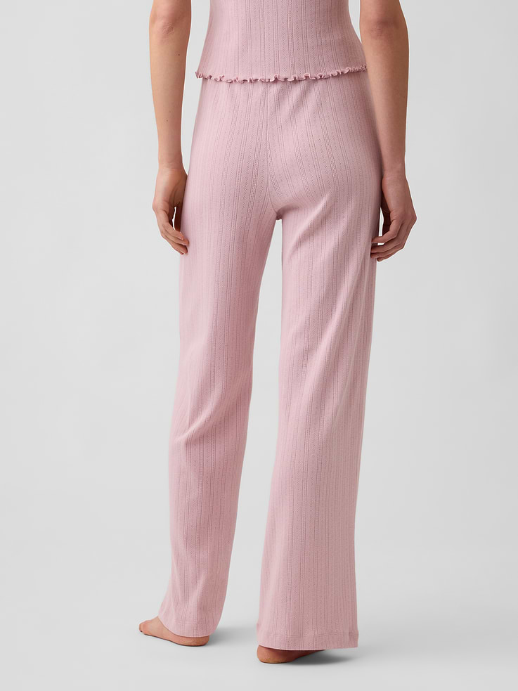 Image number 4 showing, Pointelle PJ Pants