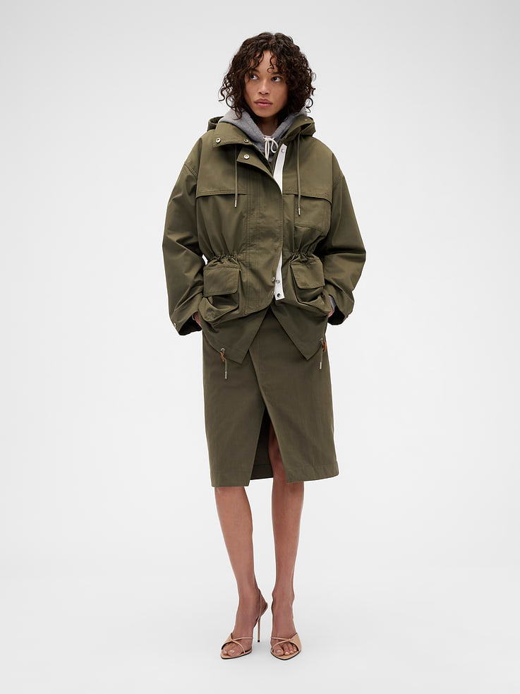 Image number 2 showing, Gap × Victoria Beckham Parka Jacket