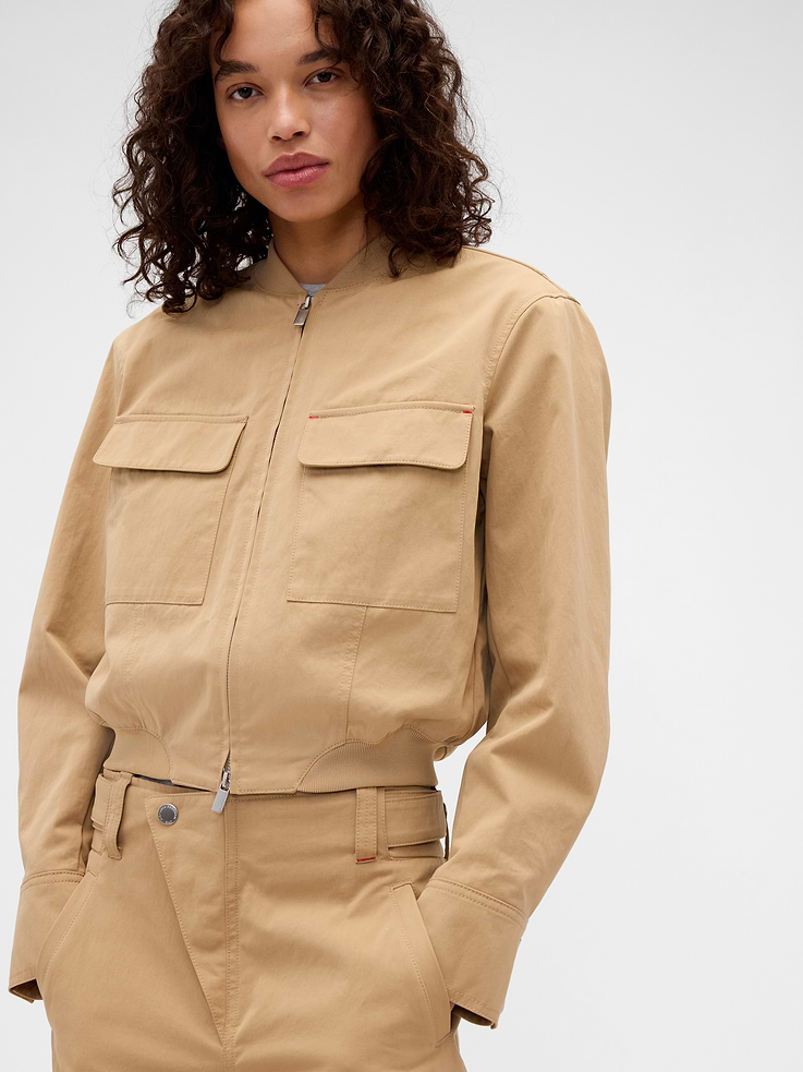 Image number 5 showing, Gap × Victoria Beckham Bomber Jacket