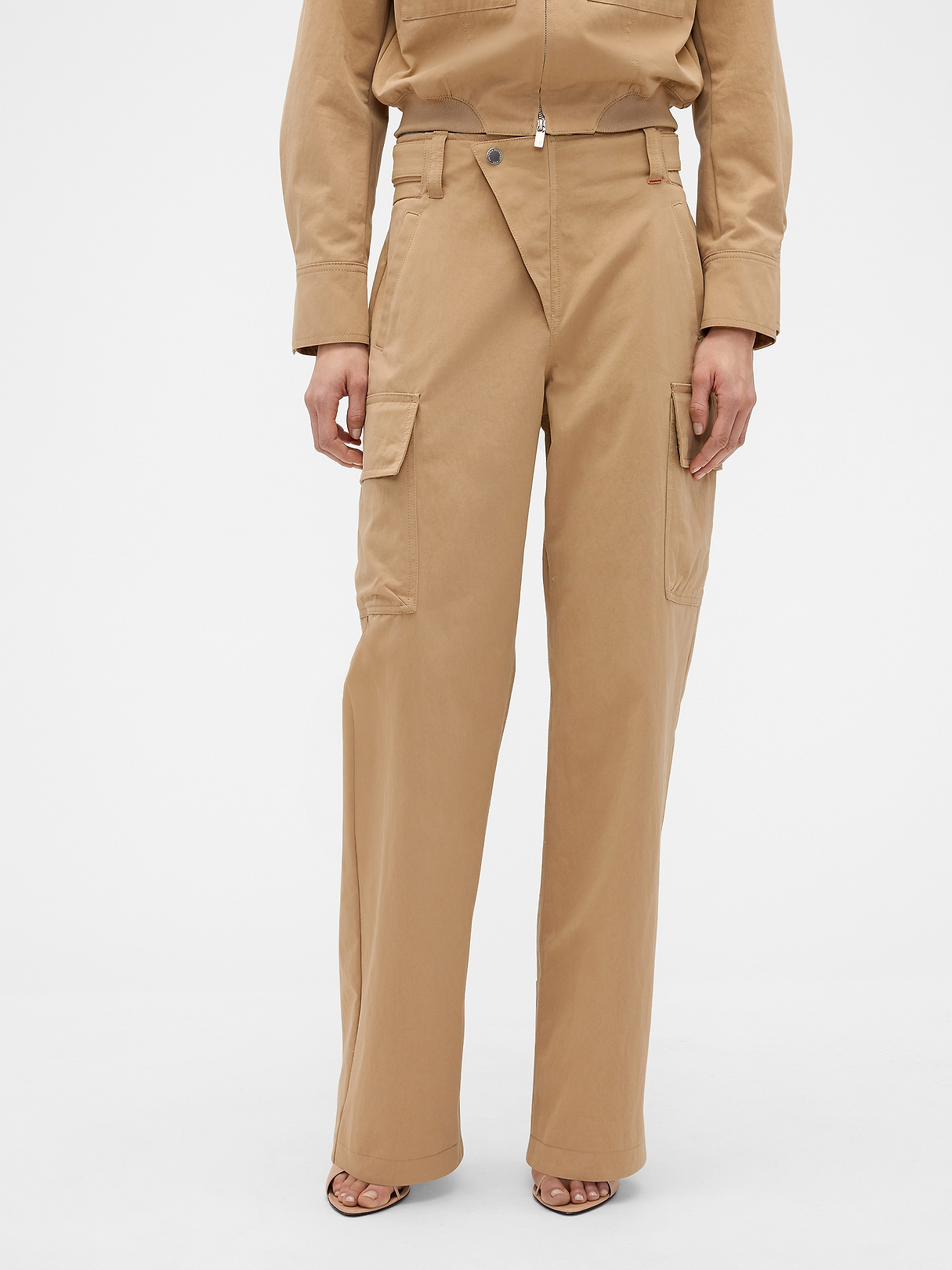 Gap × Victoria Beckham High Rise Cargo Pants | Gap