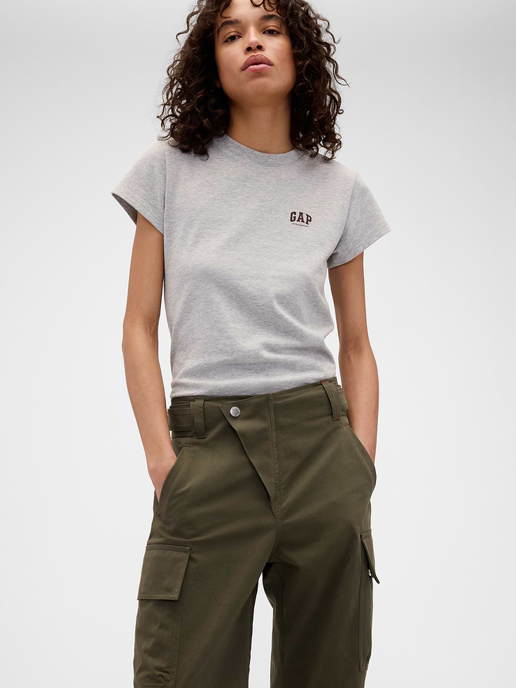 Image number 5 showing, Gap × Victoria Beckham High Rise Cargo Pants