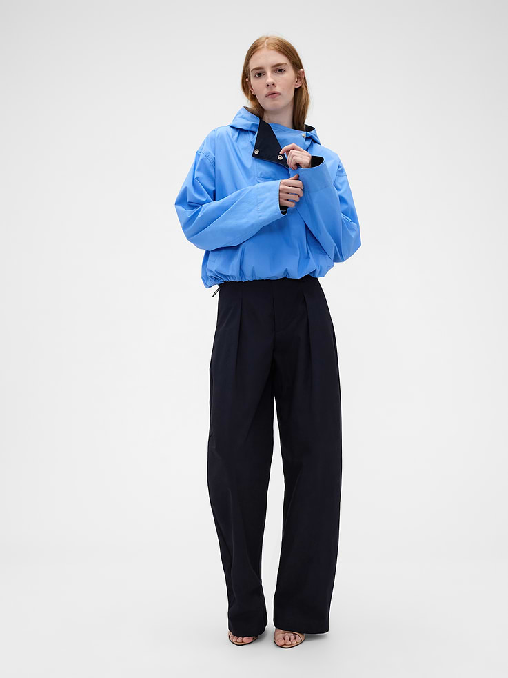 Image number 2 showing, Gap × Victoria Beckham Hooded Pullover Jacket