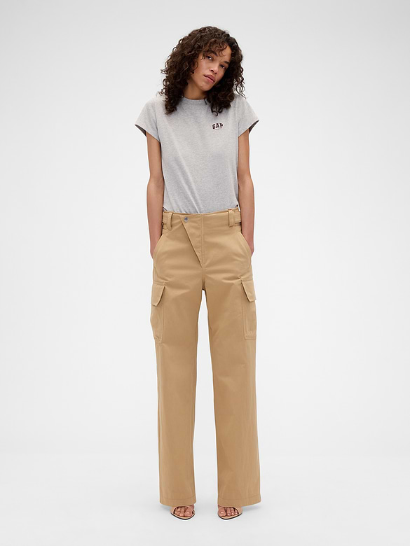Gap × Victoria Beckham Organic Cotton Logo T-Shirt