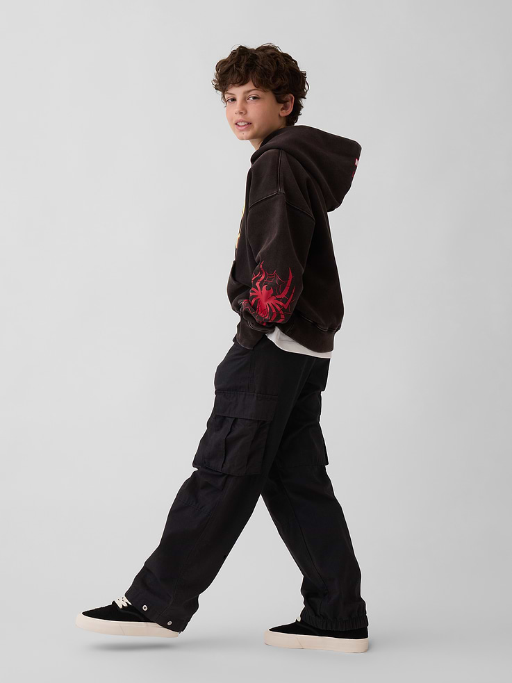 Image number 4 showing, Kids Marvel VintageSoft Spider-Man Relaxed Hoodie
