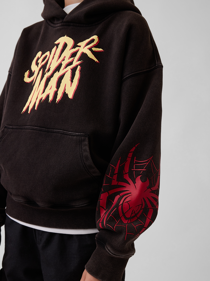 Image number 5 showing, Kids Marvel VintageSoft Spider-Man Relaxed Hoodie