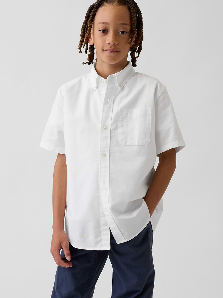 Image number 1 showing, Kids Uniform Oxford Shirt