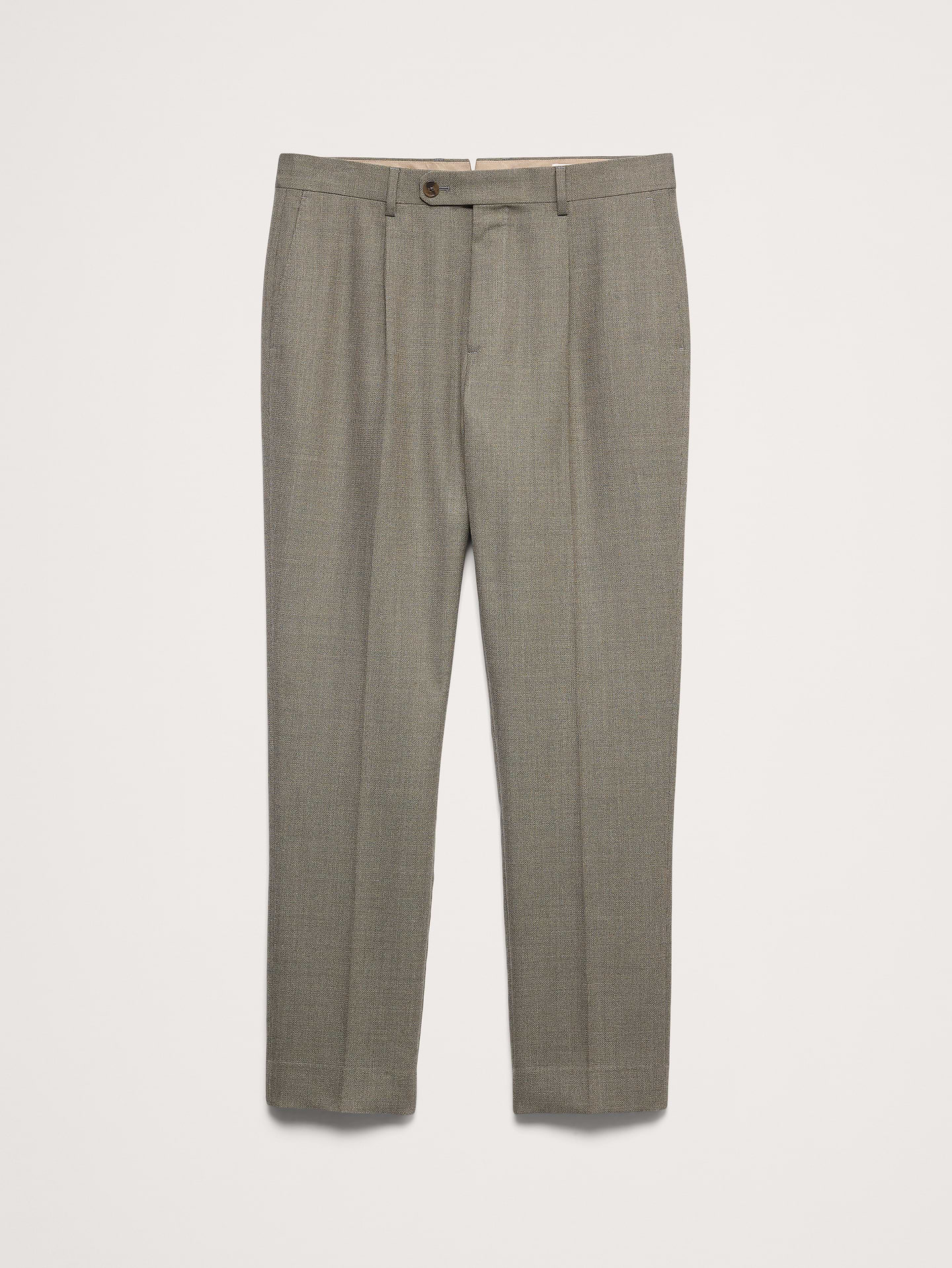 Image number 5 showing, Tailored Slim-Fit Italian Wool Ventile Suit Pant