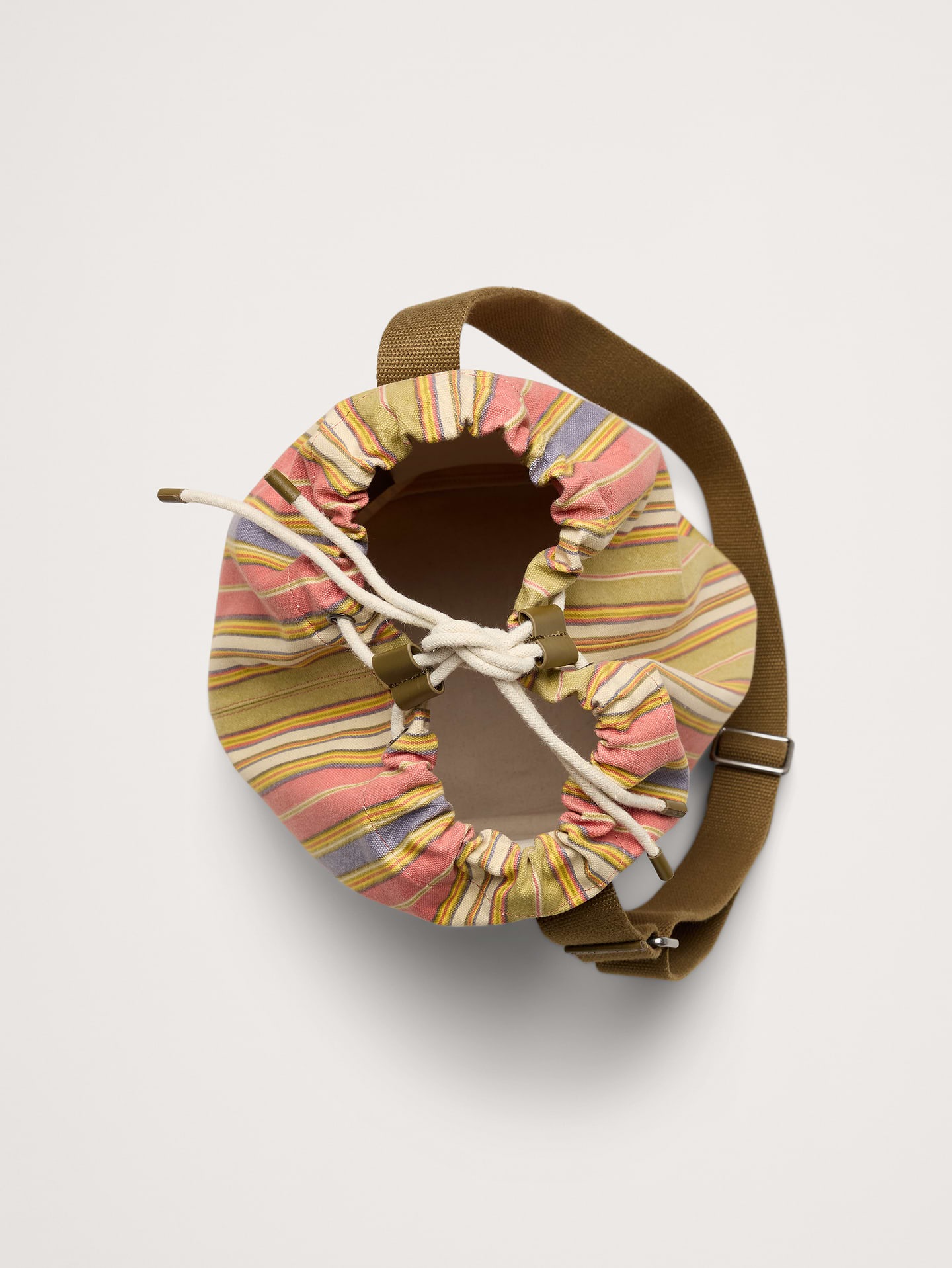 Image 6 of 8, Cotton Canvas Crossbody Bag