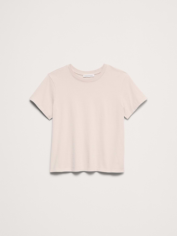Vintage Cotton Crew-Neck T-Shirt