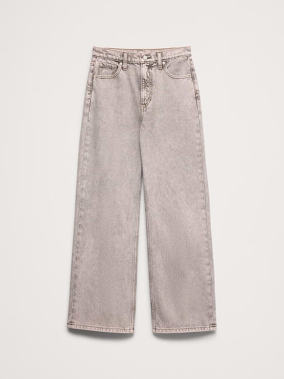 The Icon Classic Wide-Leg Crop Jean