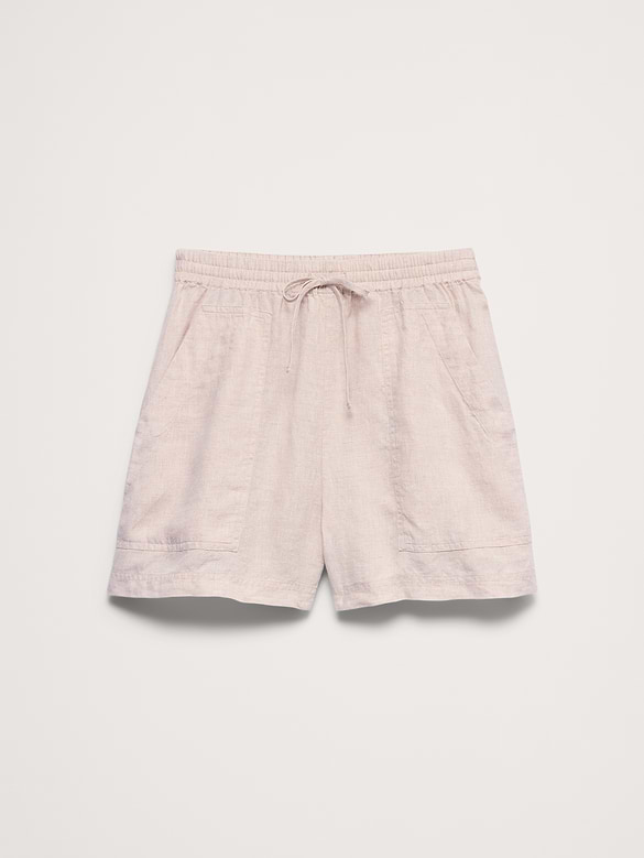 The Getaway 4" Short in Linen