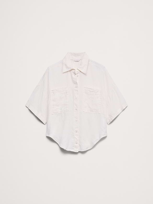 Linen Short-Sleeve Shirt