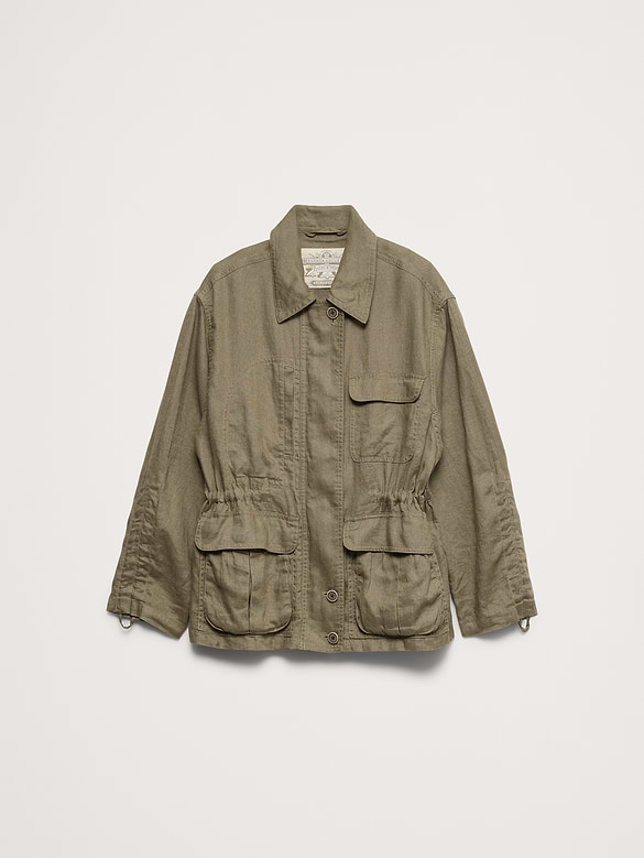 Archive Reissue Linen Chore Coat