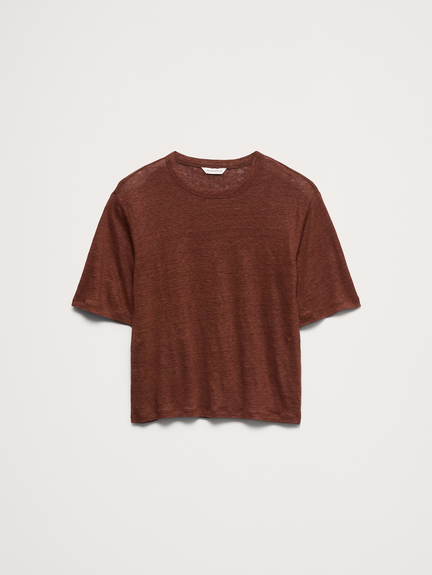 Image number 8 showing, Relaxed Linen T-Shirt