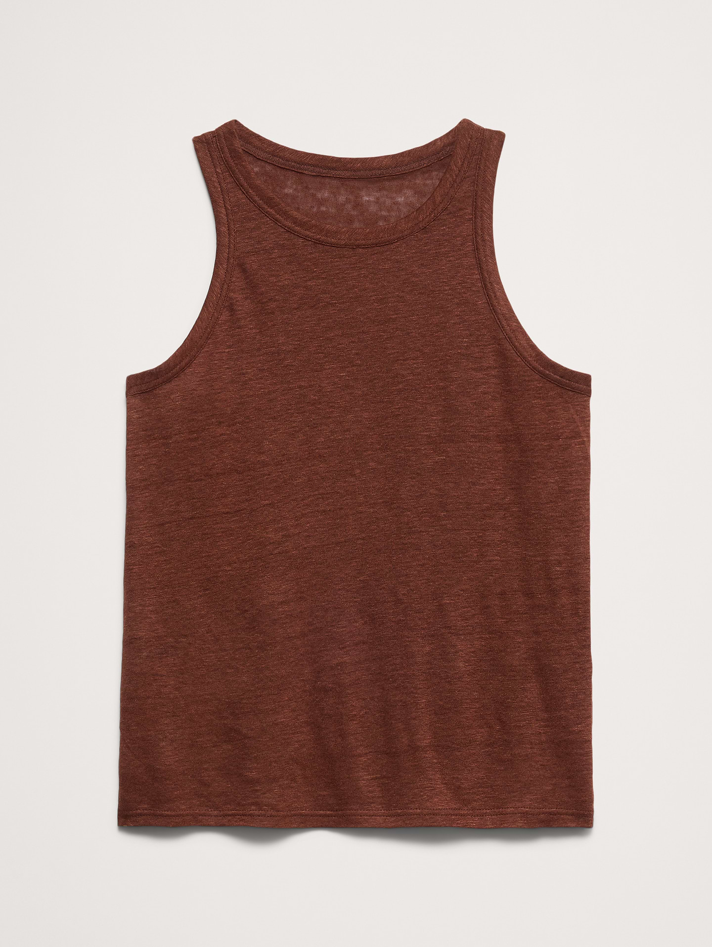 Image number 8 showing, Linen Cutaway Tank