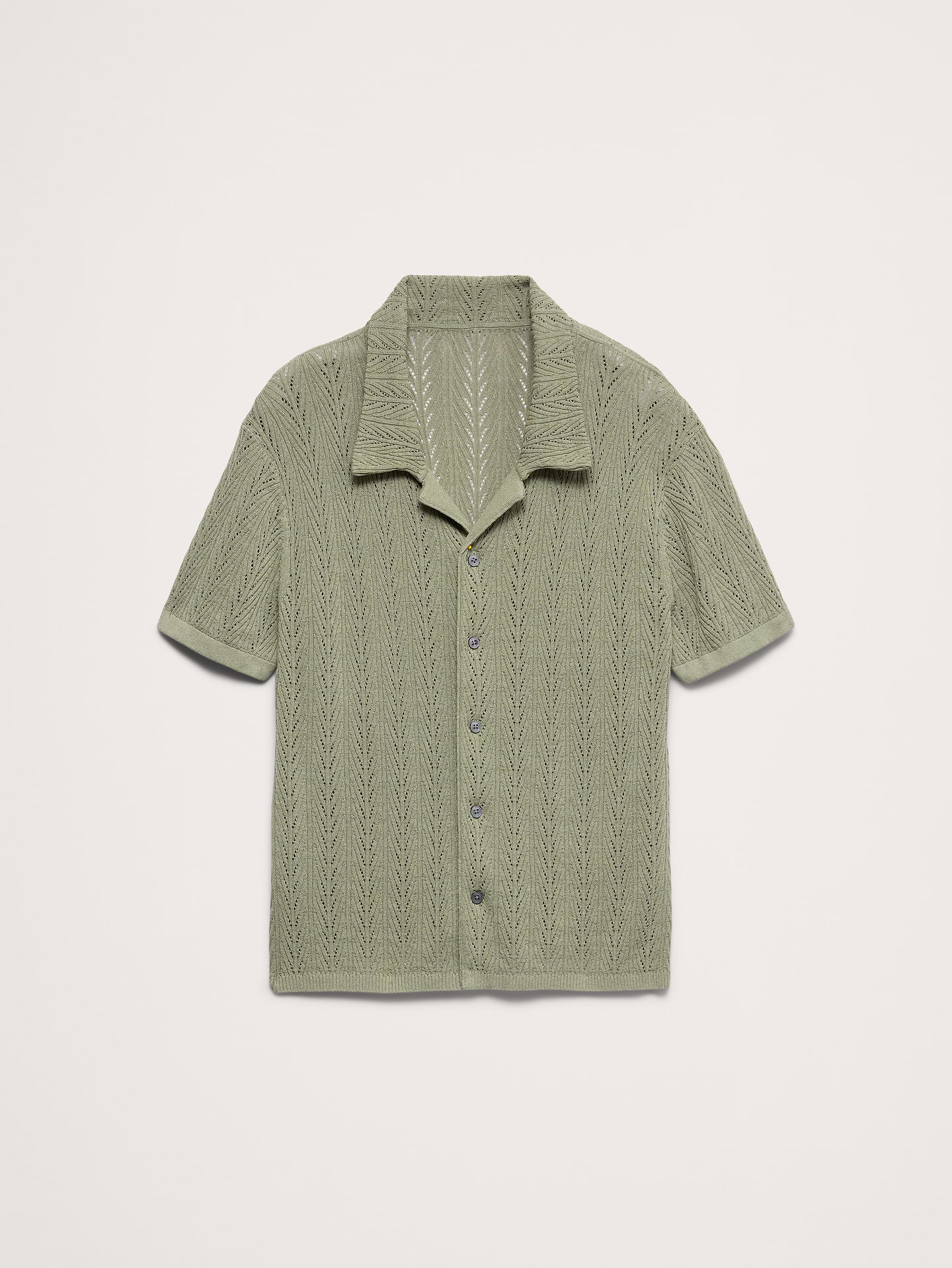 L'image numéro 5 présente Cardigan à col polo texturé
