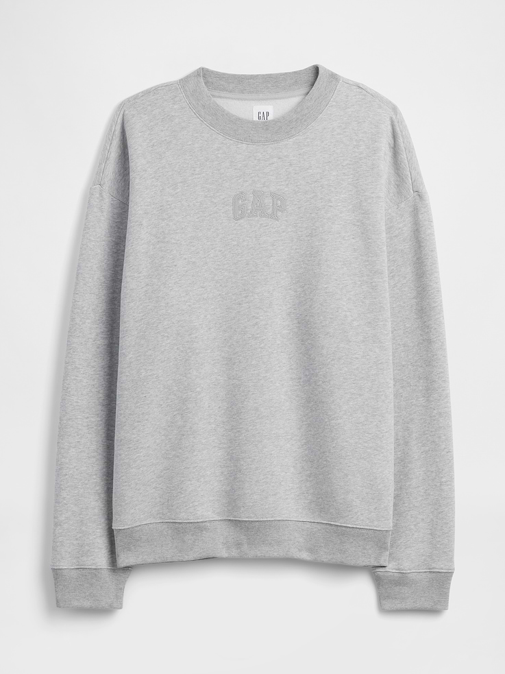 Image number 6 showing, Adult Relaxed Gap Mini-Logo Sweatshirt