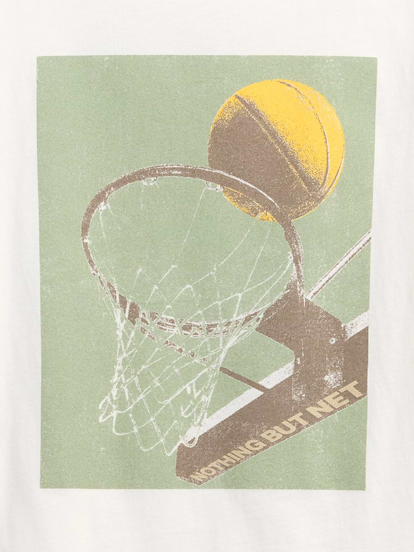 Kids Basketball Graphic T-Shirt