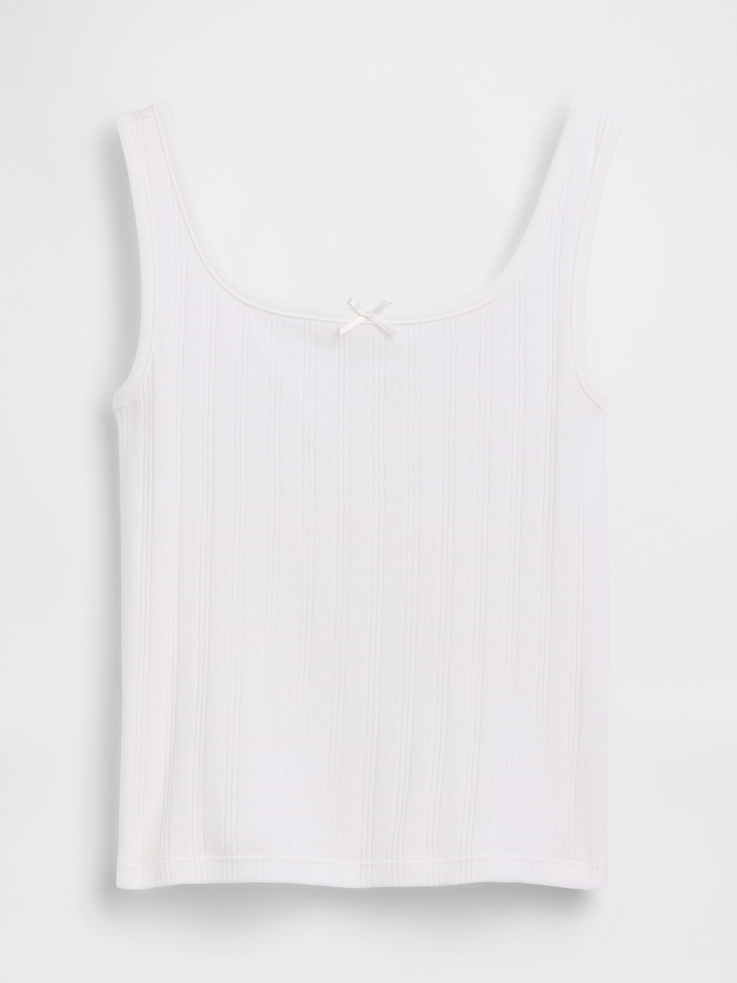 Image number 2 showing, Kids Pointelle Tank Top