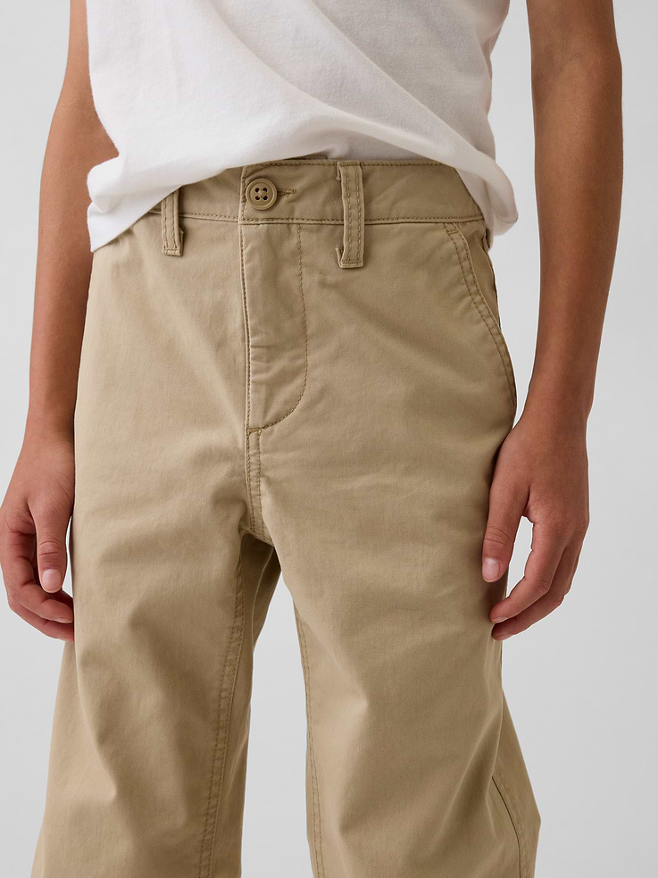 Image number 5 showing, Kids Uniform Stretch Relaxed Straight Khakis